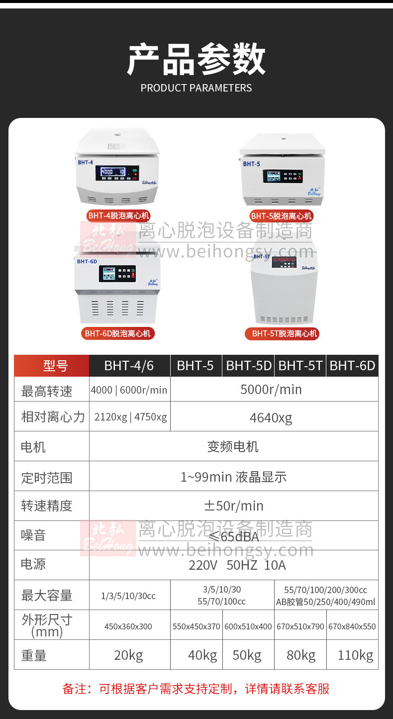 BHT-5離心脫泡機(jī)容量55cc(圖2)